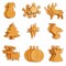 Set of 27 Wooden Ornament Cutouts DIY Unfinished Wood Shapes for Christmas Crafts and Decorations